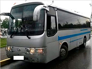Аренда автобуса Hyundai Aero Town по городу